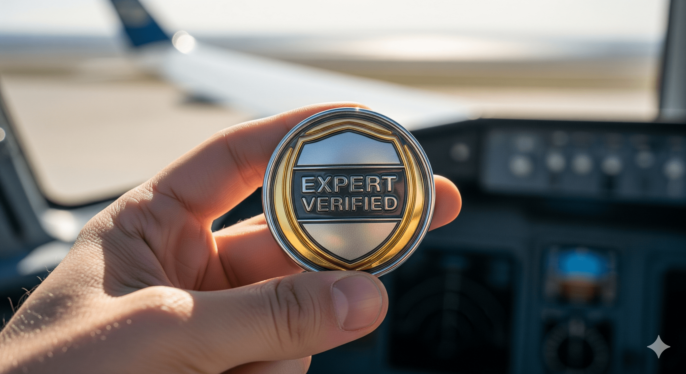 Aviation expert reviewing and validating the match